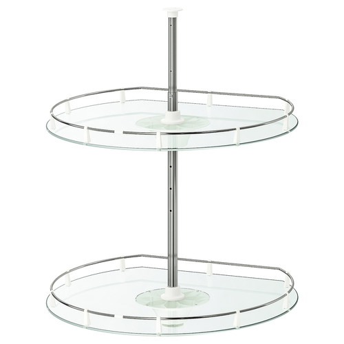 UTRUSTA Wall corner cabinet carousel