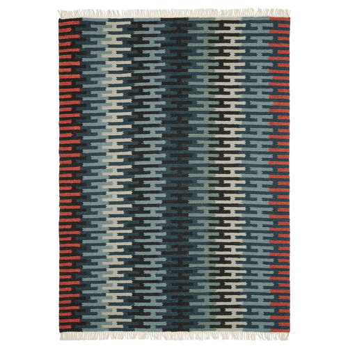 RESENSTAD Rug, flatwoven, handmade multicolour, 170x240 cm