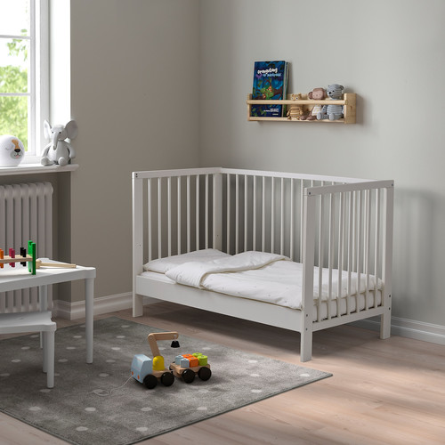 GULLIVER Cot, white, 60x120 cm