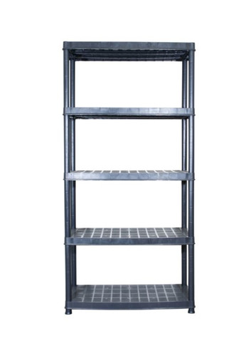 GoodHome Plastic Shelving Unit 185 x 92 x 46 cm 5 Shelves