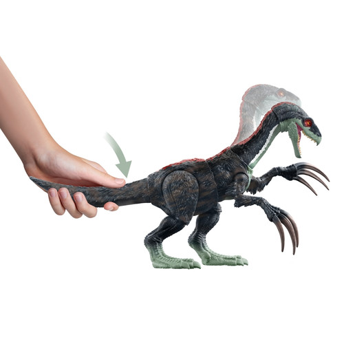 Jurassic World Dominion Sound Slashin' Slasher therizinosaurus Figure Attack Action & Sounds GWD65 4+