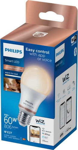 Philips LED Bulb Smart Philips SMD A60 E27 2700/6500 K