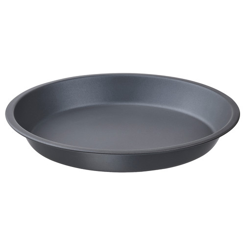 INBAKAD Pie dish, dark grey, 22 cm