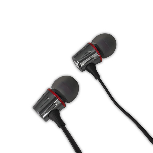 Esperanza Headphones Earphones, black/red