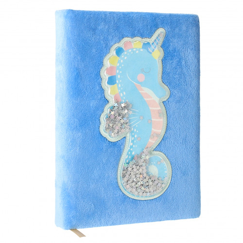 Plush Notebook Seahorse