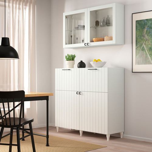 SUTTERVIKEN Door, white, 60x64 cm