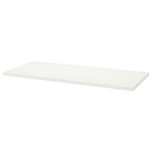 LAGKAPTEN / SPÄND Desk, white, 140x60 cm