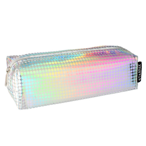 Pencil Case Cube Silver