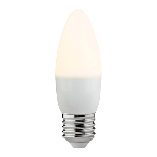 Diall LED Bulb C35 E27 470 lm 4000 K DIM