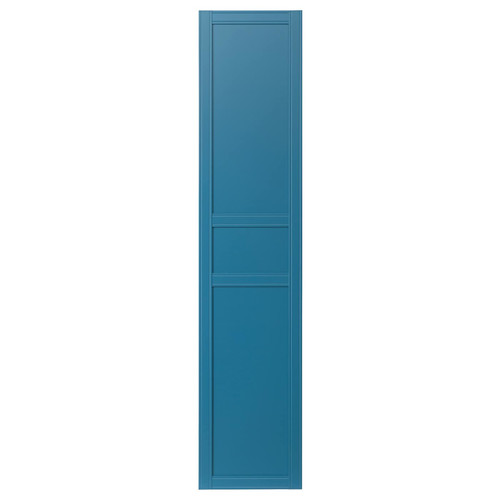 FLISBERGET Door, blue, 50x229 cm