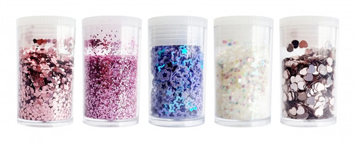 Glitter Jars Unicorn 5pcs