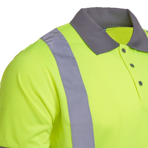 Site Safety Reflective Polo Shirt Farne XL