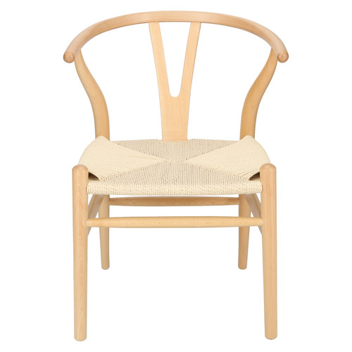 Dining Chair Wicker Natural