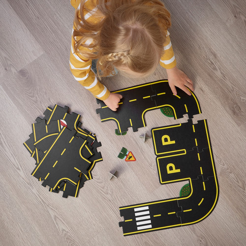 RÄVUNGE 23-piece car track set