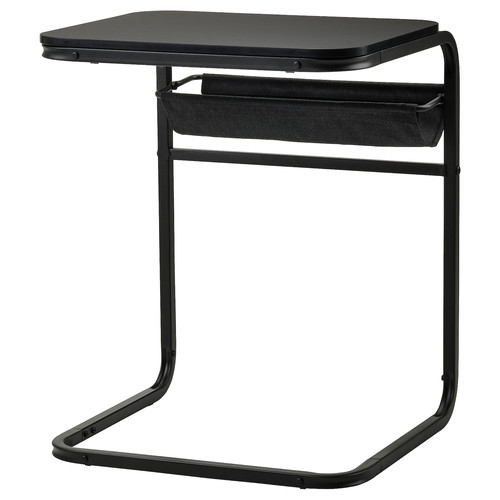 OLSERÖD Side table, anthracite/dark grey, 53x50 cm