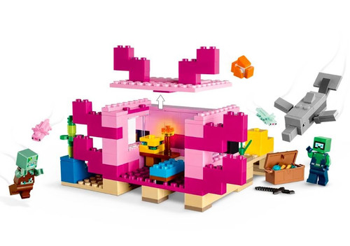 LEGO Minecratf The Axolotl House 7+