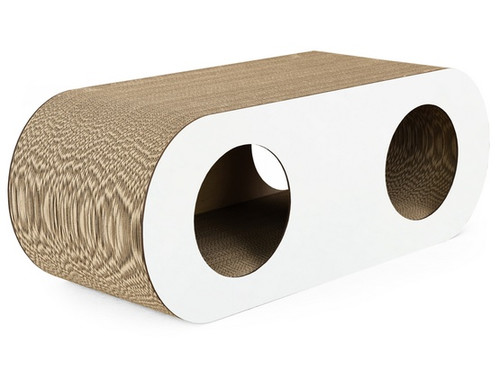 Gattino Cat Scratcher 03 Coco, white