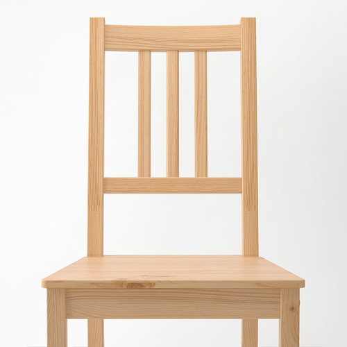 PINNTORP Chair, light brown stained