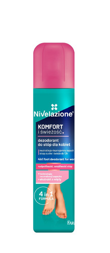 Farmona Nivelazione Feet Deodorant for feet 4 in 1 for women "Comfort and Freshness" 180ml