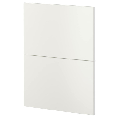 METOD 2 fronts for dishwasher, Veddinge white, 60 cm