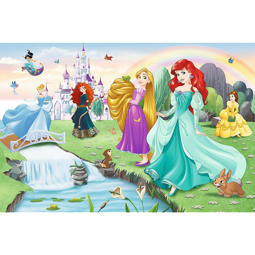 Trefl Children's Puzzle Disney Princess Meet Princesses 60pcs 4+