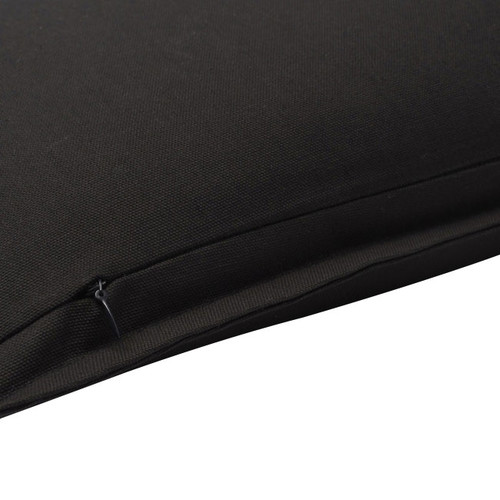 GoodHome Cushion Hiva 45 x 45 cm, black