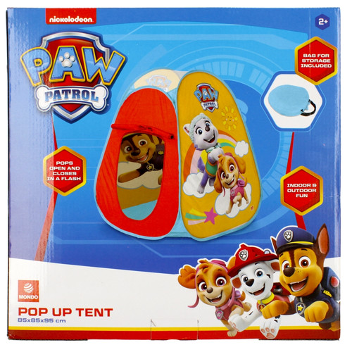 Children's Pop Up Tent In-/Outdoor Paw Patrol 2+