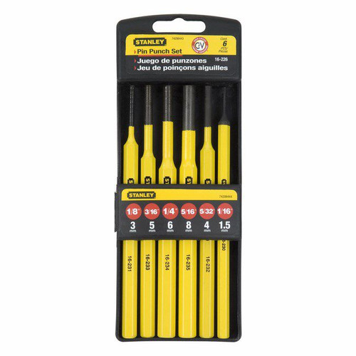 Stanley Punch Kit 6pcs