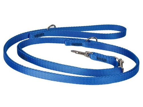 CHABA Dog Leash Adjustable 20mm x 130/260cm, blue