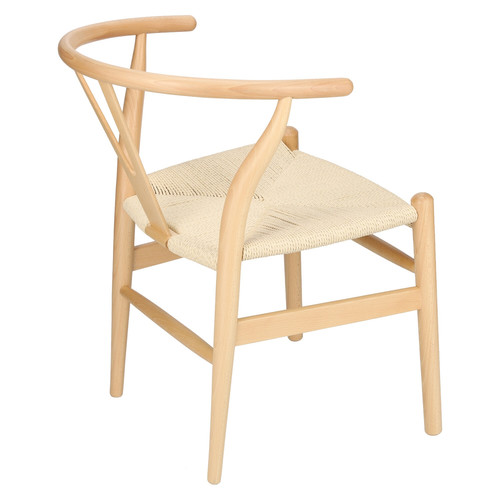 Dining Chair Wicker Natural