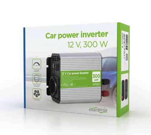 Gembird Car Power Inverter 12V 300W