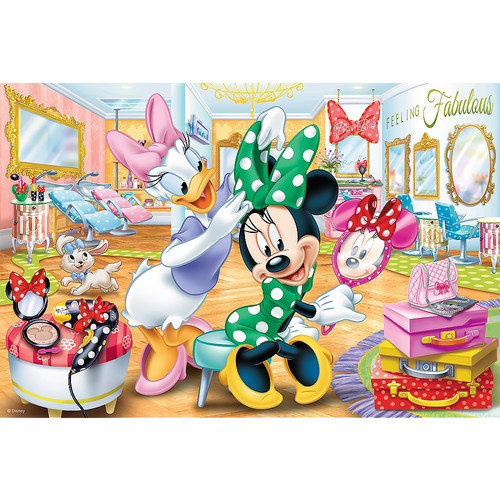 Trefl Children's Puzzle Minnie in a Beauty Salon 100pcs 5+