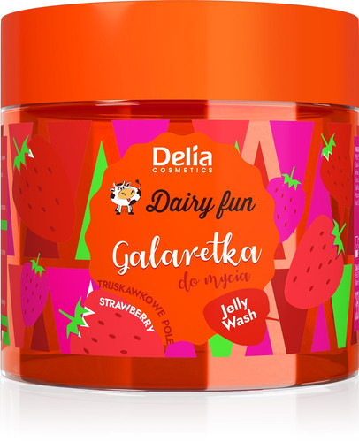 Dairy Fun Jelly Wash Strawberry 350g