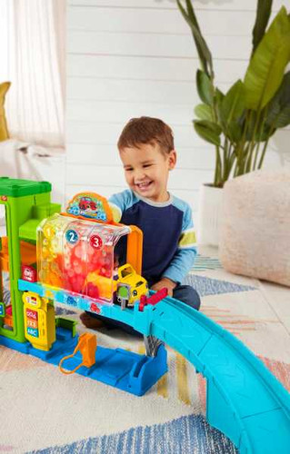 Fisher-Price Little People Playset Light-Up Learning Garage HRC53 12m+