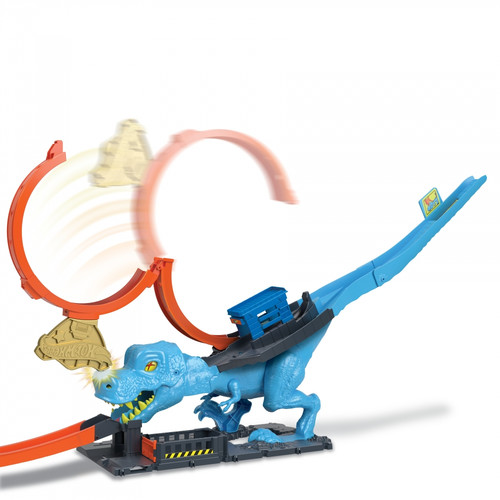 Hot Wheels City T-Rex Chomp Down HKX42 4+