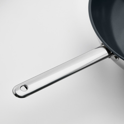 IKEA 365+ Wok, stainless steel/non-stick coating, 32 cm