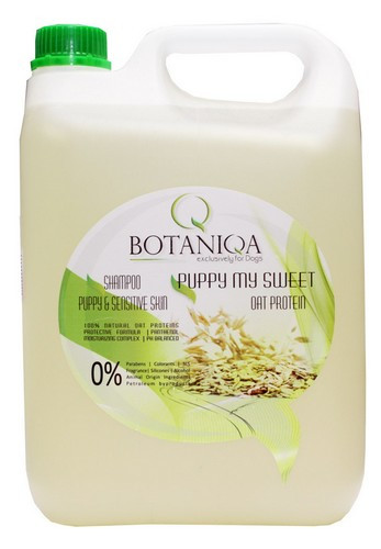 Botaniqa Puppy My Sweet Oat Protein Shampoo for Puppies & Dogs with Sensitive Skin 5l