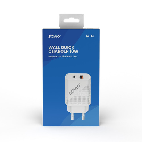 Savio Wall Charger USB LA-04 EU Plug