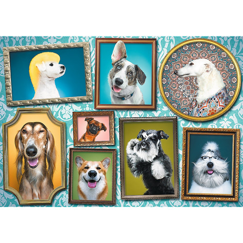 Trefl Jigsaw Puzzle Happy Dogs 1000pcs 12+