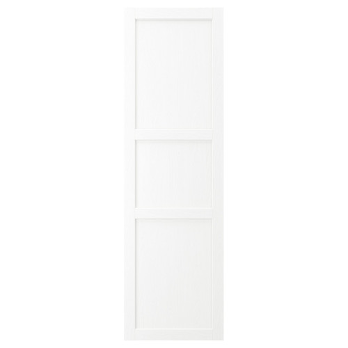 ENKÖPING Door, white wood effect, 60x200 cm