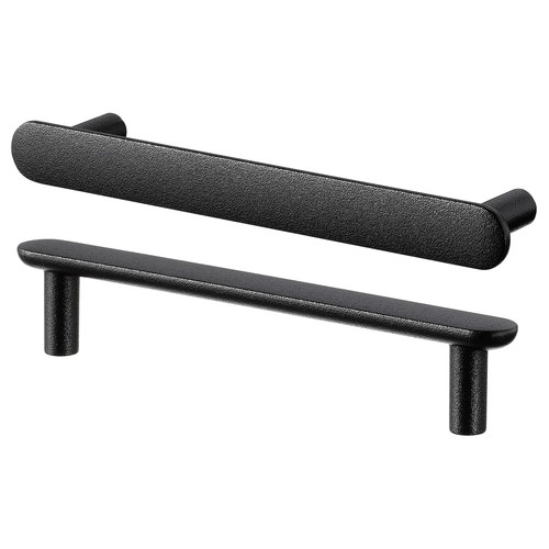 NYDALA Handle, black, 154 mm, 2 pack