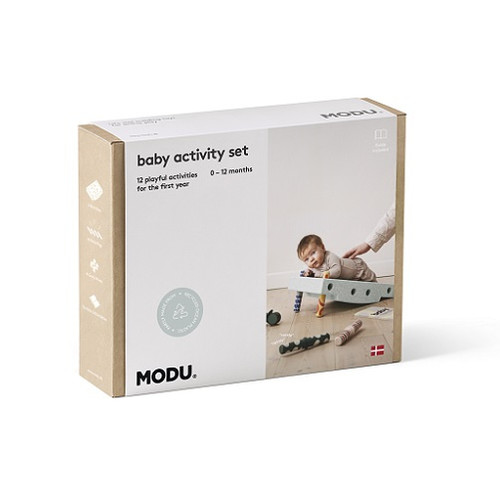 MODU Baby Activity Set, Ocean Mint / Forest Green 6m+