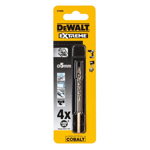 Metal Drill Bit DeWalt Extreme Cobalt 5mm