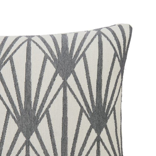 GoodHome Cushion Fremont 30 x 50 cm, grey