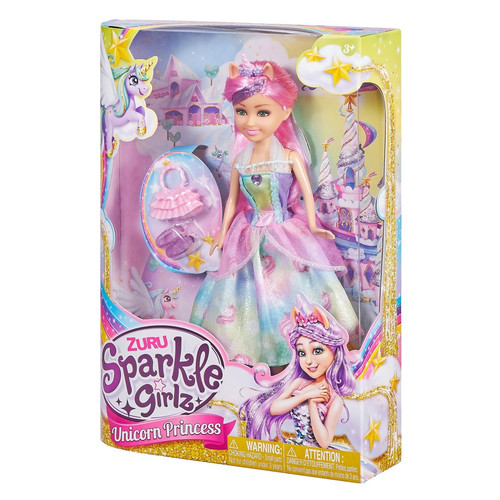 Zuru Sparkle Girlz Princess with Unicorn 10.5" 3+