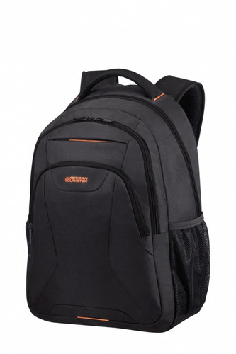 American Tourister Laptop Backpack AT WORK 17.3", black-orange