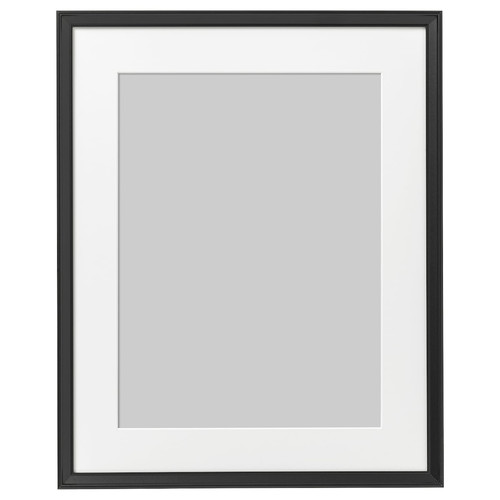 KNOPPÄNG Frame, black, 40x50 cm