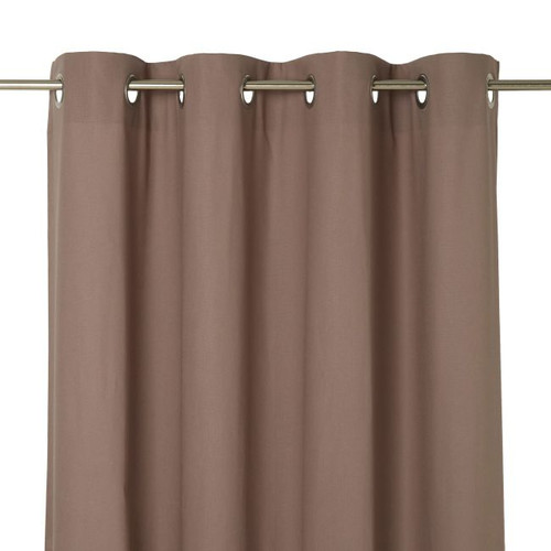 Curtain GoodHome Hiva 140x260cm, brown