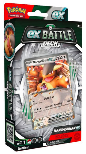 Pokemon TCG Deluxe Battle Deck-Kangaskhan EX 6+