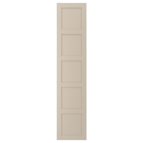 BERGSBO Door, beige, 50x229 cm